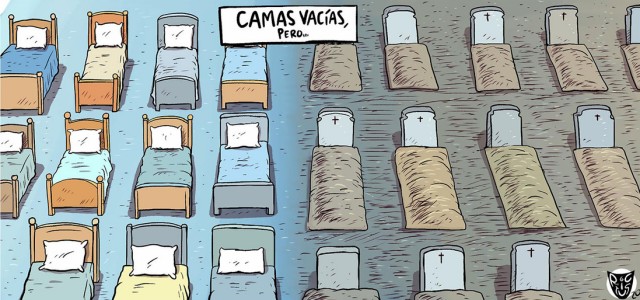 Camas vacías, pero...