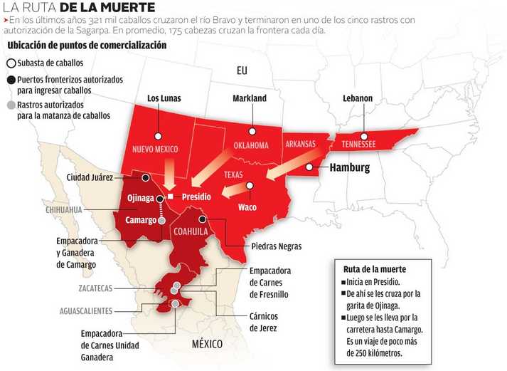 La ruta de la muerte.