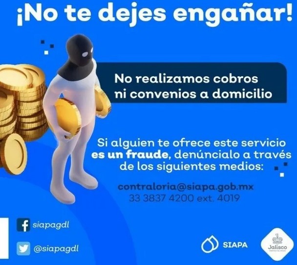 No te dejes engañar.