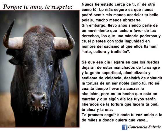 Te respeto.