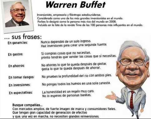 Filosofa de Warren Buffett.