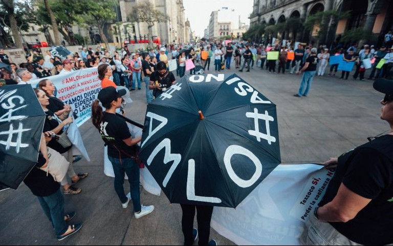 5a. manifestación de Xiudadanos.